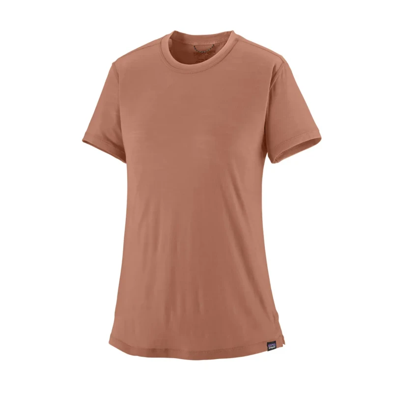 Image of Womens Merino T-Shirt Patagonia Capilene Cool Rose Female 2XL