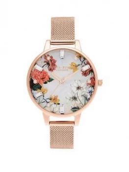 image of Olivia Burton Sparkle Florals Ladies Watch