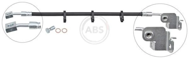 Image of A.B.S. Brake hose A.B.S. SL 1637