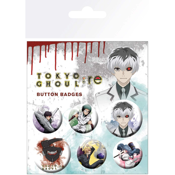 image of Tokyo Ghoul - Mix Badge Pack