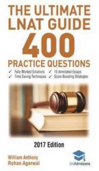 Image of The Ultimate Lnat Guide 400 Practice Questions by William Anthony Book