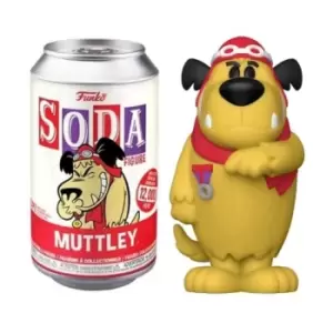 image of Hanna Barbera Muttley Vinyl Soda Figure in Collector Can