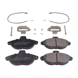 Brake Pad set 16225 by Febi Bilstein Front Axle