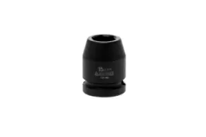 Image of Teng Tools 920515-C 1/2" Drive - 6pt Regular Impact Socket - 15mm (DIN)