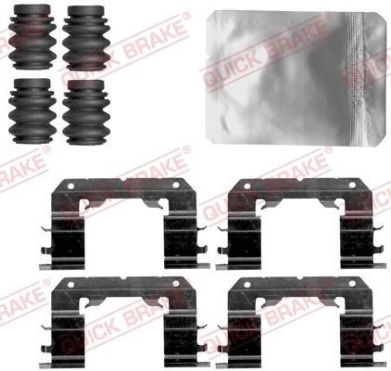 Image of QUICK BRAKE Brake pad fitting kit QUICK BRAKE 109-1866
