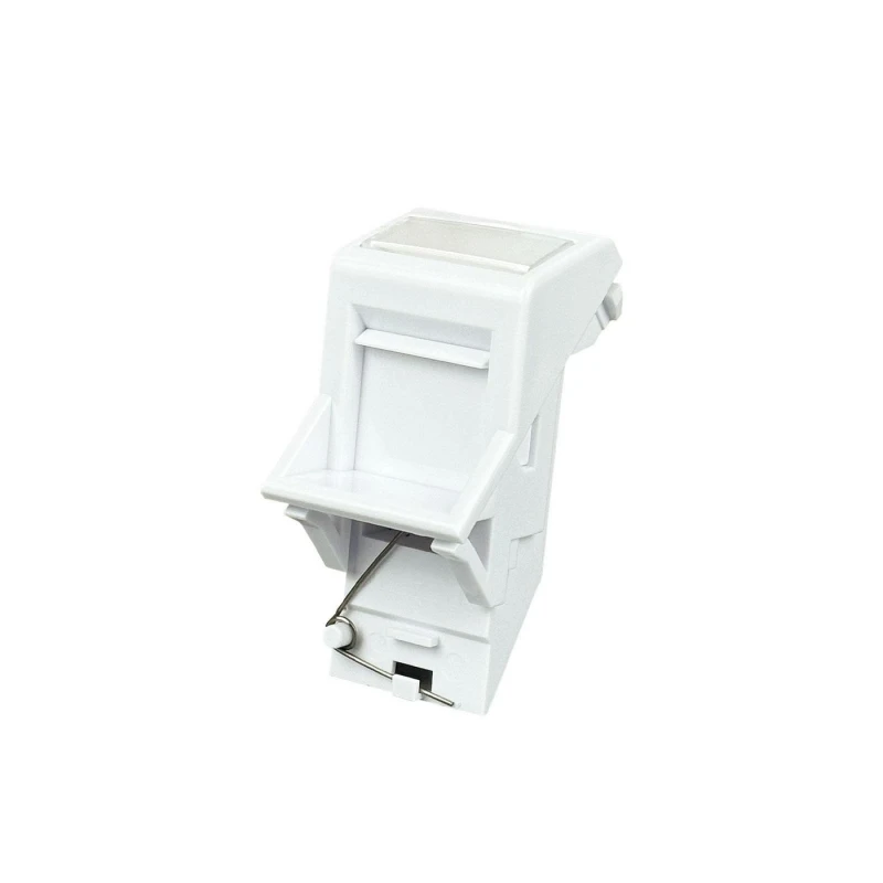 Image of Lanview LVN-CAT6-ANG1OUT-UTP-UK outlet box