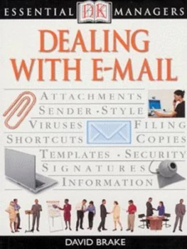 Image of Dealing with E-Mail by David Brake Book