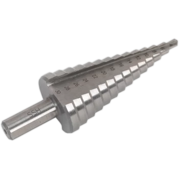 Image of Sealey HSS Step Drill Bit 4mm - 30mm