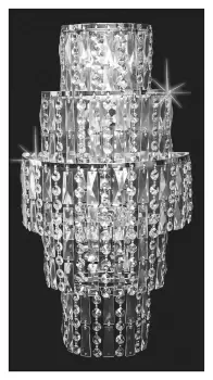 Image of New York 3 Light GOLD Wall Light