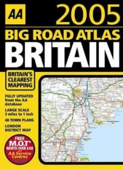 Image of Aa Big Road Atlas Britain 2005 Paperback