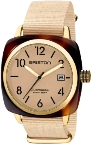 Image of Briston Watch Clubmaster Classic 3 Hands Vanilla
