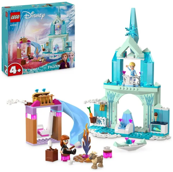 image of LEGO Disney Princess Elsa's Frozen Castle Toy 43238