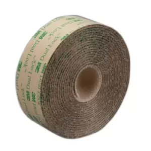 Image of 3M Dual Lock SJ457D Black Hook & Loop Tape, 25mm x 10m