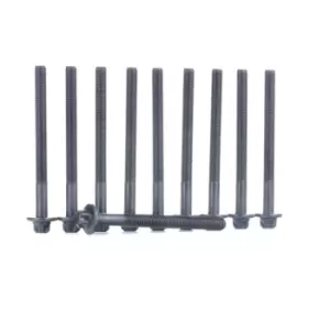 Image of AJUSA Cylinder Head Bolt Kit MERCEDES-BENZ,OPEL,RENAULT 81031600 1105700QAB,1105700QABx10,4404240x10 Bolt Kit, cylinder head 7701473571x10