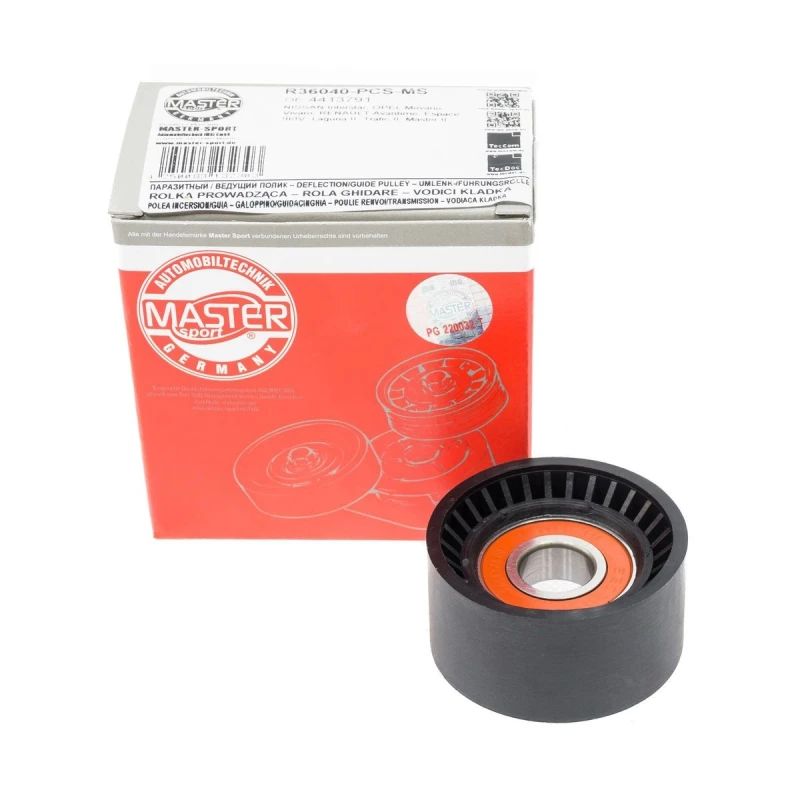 Image of MASTER-SPORT Deflection / Guide Pulley, v-belt MASTER-SPORT R36040-PCS-MS