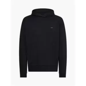 Image of Calvin Klein Cotton Comfort Hoodie - Black