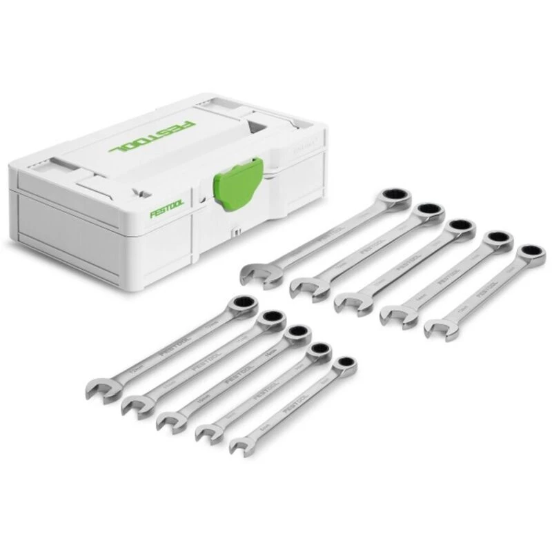 Image of FESTOOL Festool - 578117 SYS3 s 76-RRS-Set Ring Ratchet Spanner Set it-60255