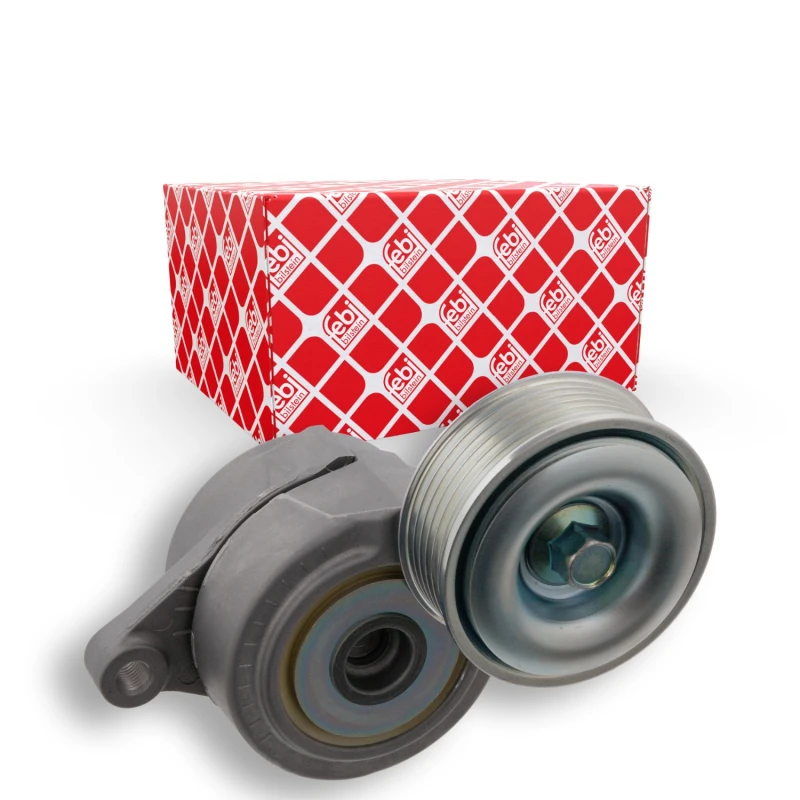 Image of FEBI BILSTEIN 33004 Tensioner Belt Tensioner,v-ribbed belt (541)