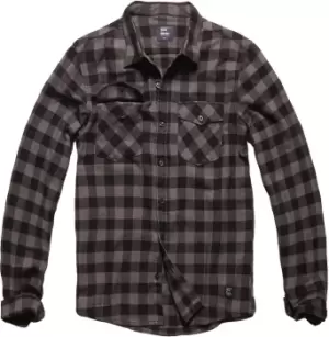 Image of Vintage Industries Harley Shirt, grey, Size 2XL, grey, Size 2XL