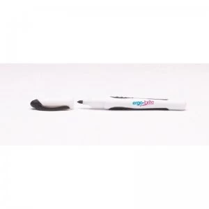 Image of Ergo-Brite Rubber Grip Black Drywipe Marker (Pack of 4) JN10106
