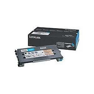 image of Lexmark 0C500H2CG Cyan Laser Toner Ink Cartridge