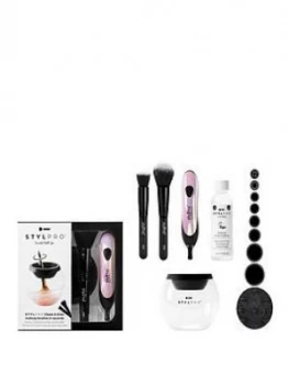 image of Stylpro Stylpro Make Up Brush Cleaner And Dryer Gift Sets - Pearl