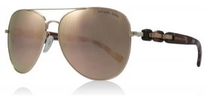 Image of Michael Kors Pandora Sunglasses Rose Gold-Tone 1130R1 58mm