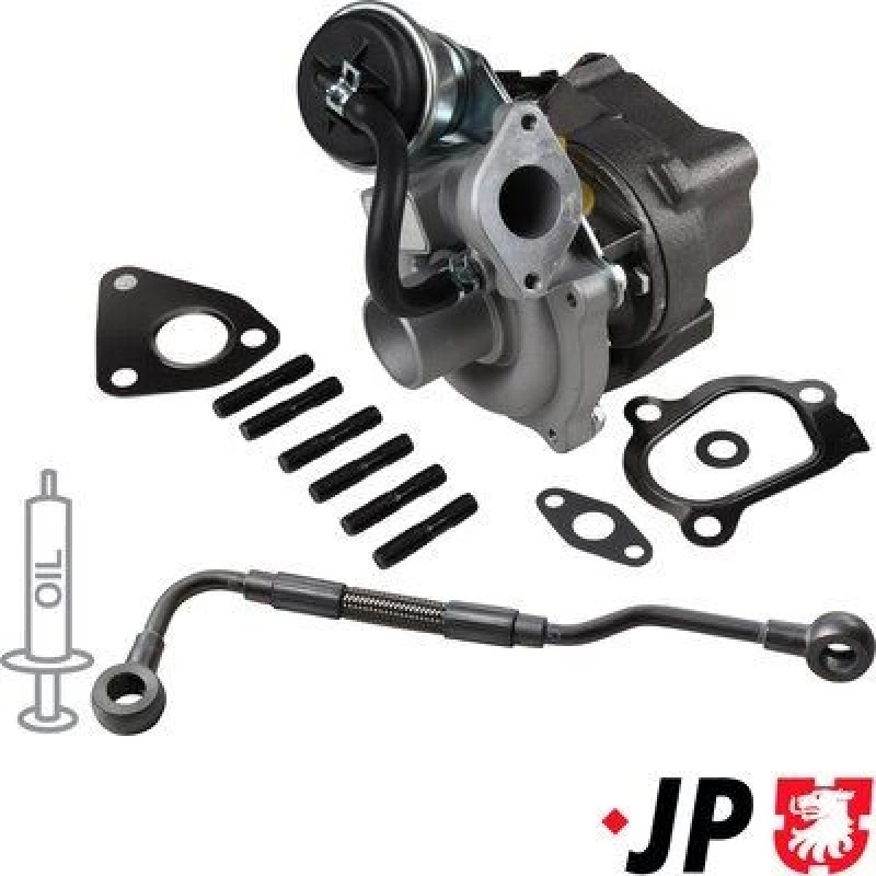 Image of JP GROUP Turbocharger JP GROUP 1217800210