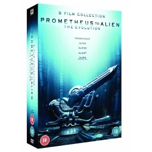 Image of Prometheus to Alien The Evolution Box Set DVD