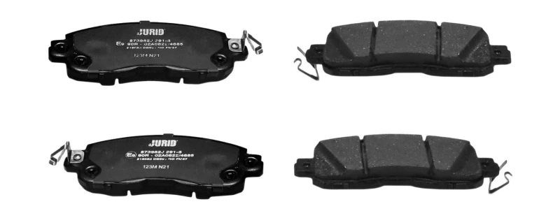 Image of Brake pad set JURID 573982J