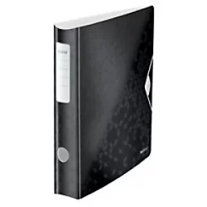 Image of Leitz 180° Active WOW Lever Arch File 50 mm A4 Black Pack of 5