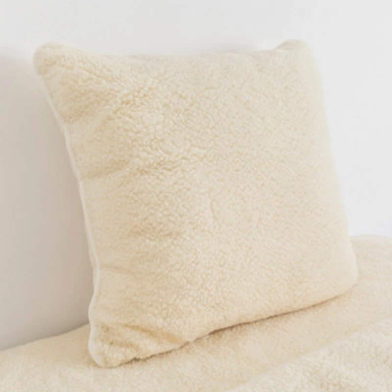 Image of Native Natural Merino Wool Cushion - Natural Natural unisex