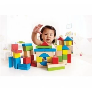 Image of Hape Maple 50 Piece Block Set