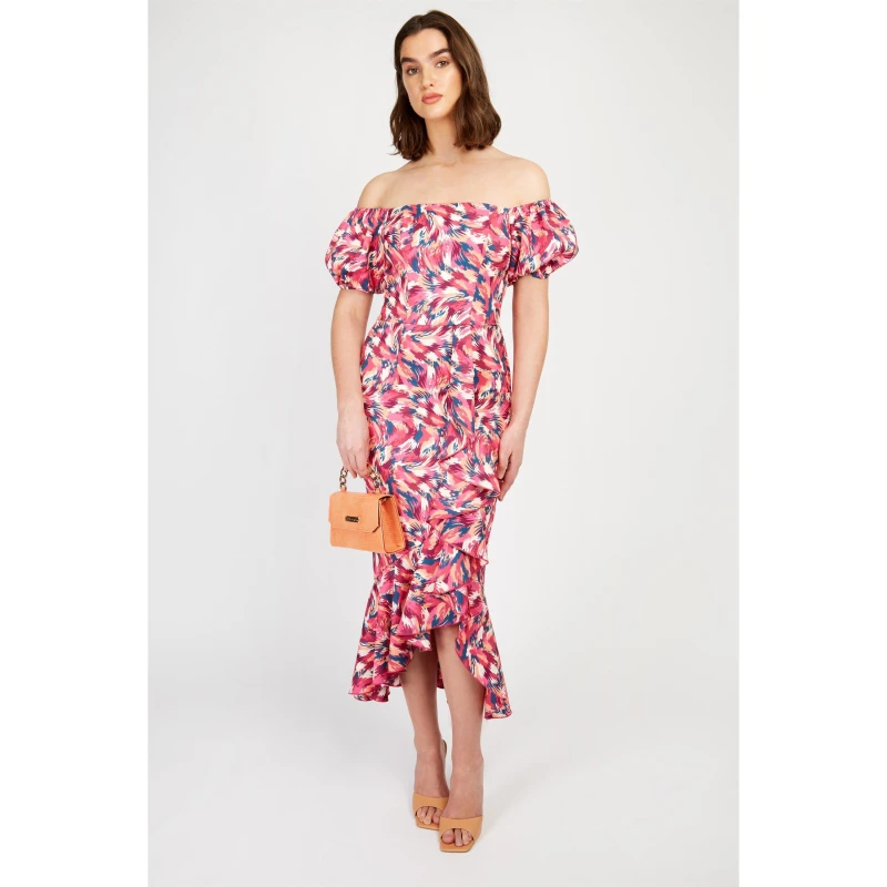 Image of Little Mistress Womens Maxi Dress Maxi Dresses 8 (XS) Multi 65334499310