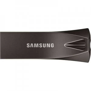 Image of Samsung BAR Plus USB stick 256GB Titanium grey MUF-256BE4/APC USB 3.1
