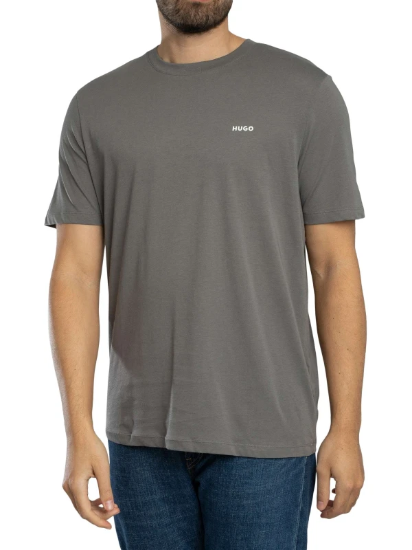 Image of HUGO Dero222 T-Shirt Dark Grey S