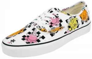 Image of Vans Authentic Spongebob Airbrush Sneakers white