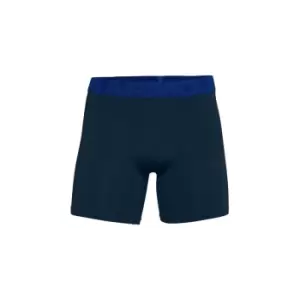 Image of Under Armour Tech Mesh 6" Boxerjock 2pk Royal/Academy - 5XL