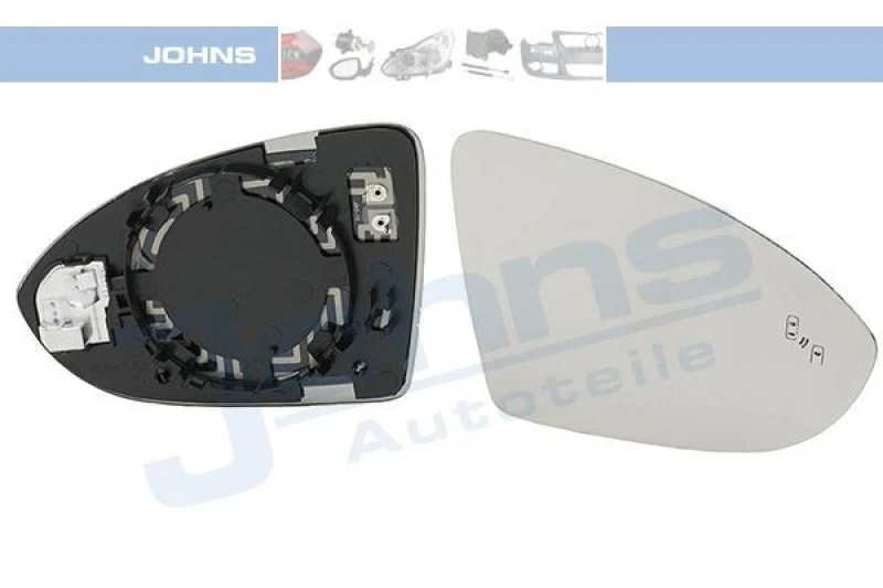 Image of Wing mirror glass JOHNS 95 45 38-83