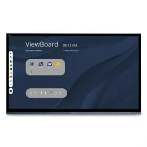 image of Viewsonic IFP6562 interactive whiteboard 165.1cm (65") 3840 x 2160 pixels Touch Screen Black USB / RF Wireless