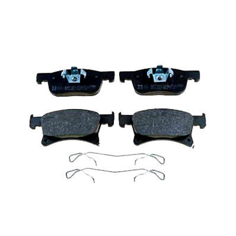 Image of ZIMMERMANN 22123.180.2 Brake pad set with acoustic wear warning, Photo corresponds to scope of supply Brake Pad Set,disc brake (402)