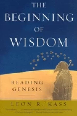 Image of beginning of wisdom reading genesis