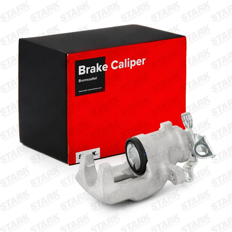 Image of STARK SKBC-0460085 Brake caliper Rear Axle, without holder Cast Aluminium Brake Caliper (78)