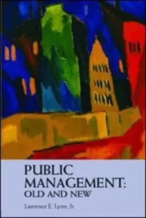Image of Public management by Laurence E Lynn