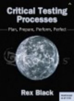 Image of Critical Testing Processes by Rex Black Book