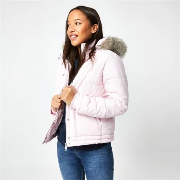 Image of Jack Wills Eco Riley Puffer Jacket - Pink
