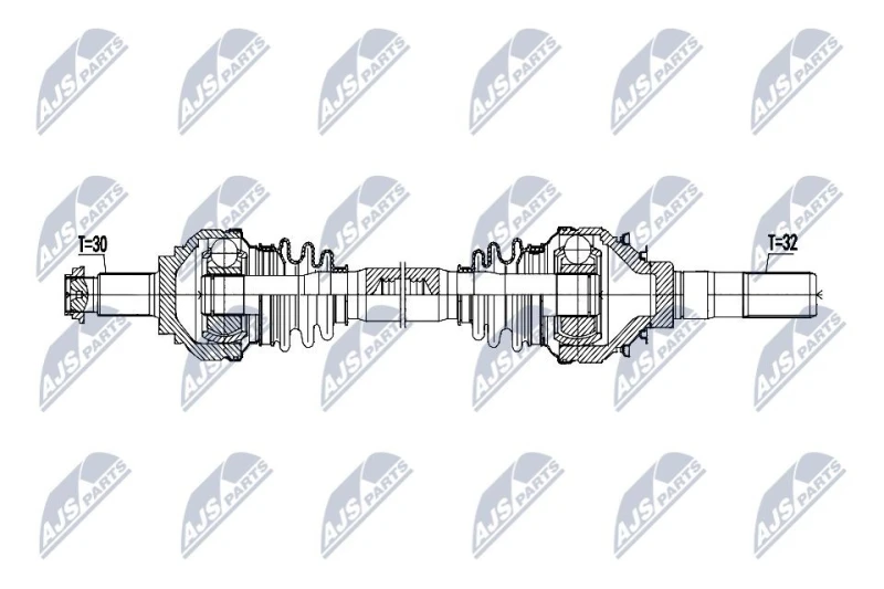 Image of NTY Drive shaft NTY NPW-BM-220