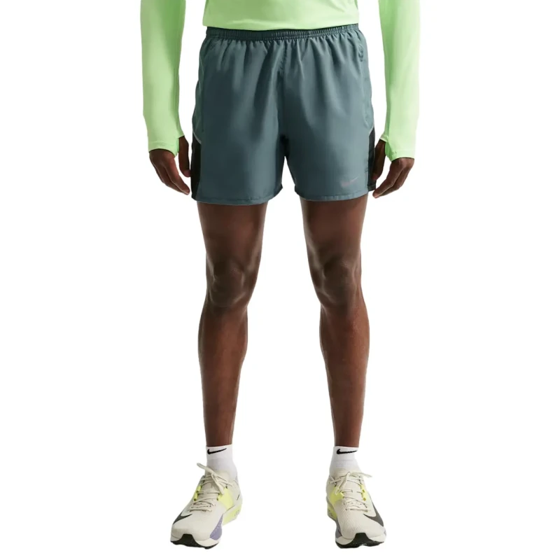 Image of Shorts with integrated undershorts Nike Dri-Fit Miler Gris Male S