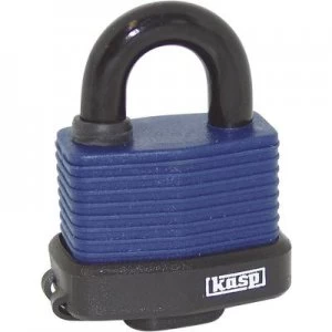 Image of Kasp K13545D Padlock 63mm Blue Key