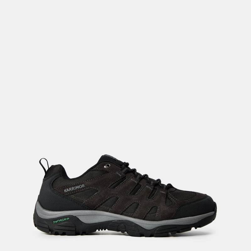 Image of Karrimor Summit Leather Walking Shoes Mens Charcoal male 7 (41)